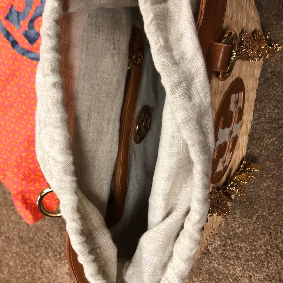 Tory Burch Rattan Charm Handbag - Picture 4 of 4